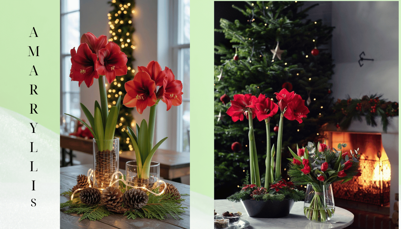 Ý nghĩa hoa amaryllis trong mùa lễ hội.