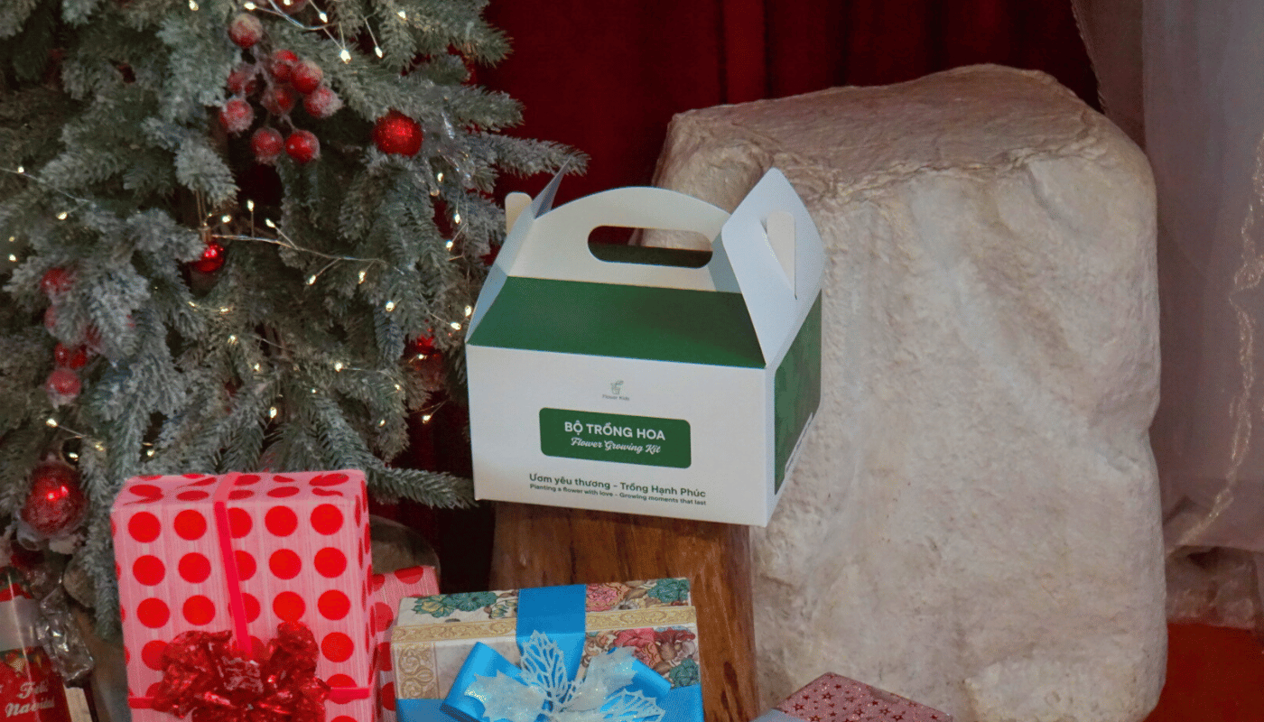 Gợi ý cách tặng bộ kit trồng hoa thật ấn tượng.